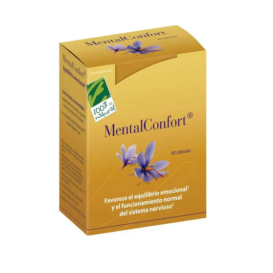 100%Natura Mentalconfort , 60 cápsulas