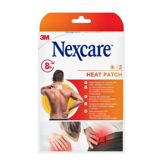 3M Nexcare Parche de Calor 9.5 x 13 cm 2 unidades