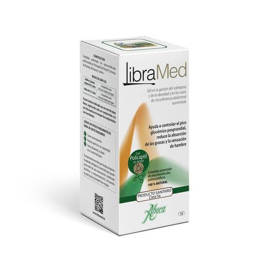 Aboca Libramed Comprimidos Indicado para Controlo de Peso, Circunferência Abdominal, Absorção de Gordura, 138 Comprimidos