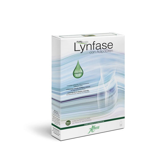Aboca Lynfase Fluid Drenagem de fluidos corporais e bem-estar vascular, 12 frascos
