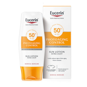 Eucerin Loción Photoaging Control SPF50, 150 ml