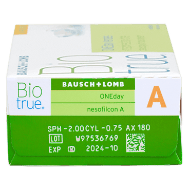 Biotrue One Day Daily Toric Lenses , 30 unidades
