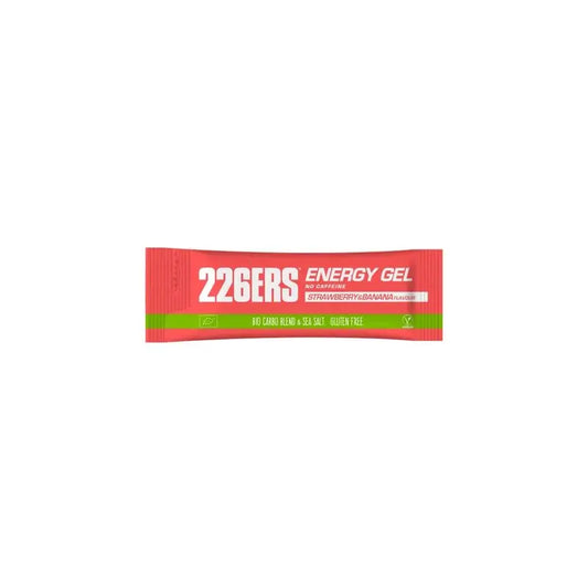 226Ers Energy Gel 40Gr  Gel Energético Fresa Y Plátano - Sin Cafeína, 40 gr