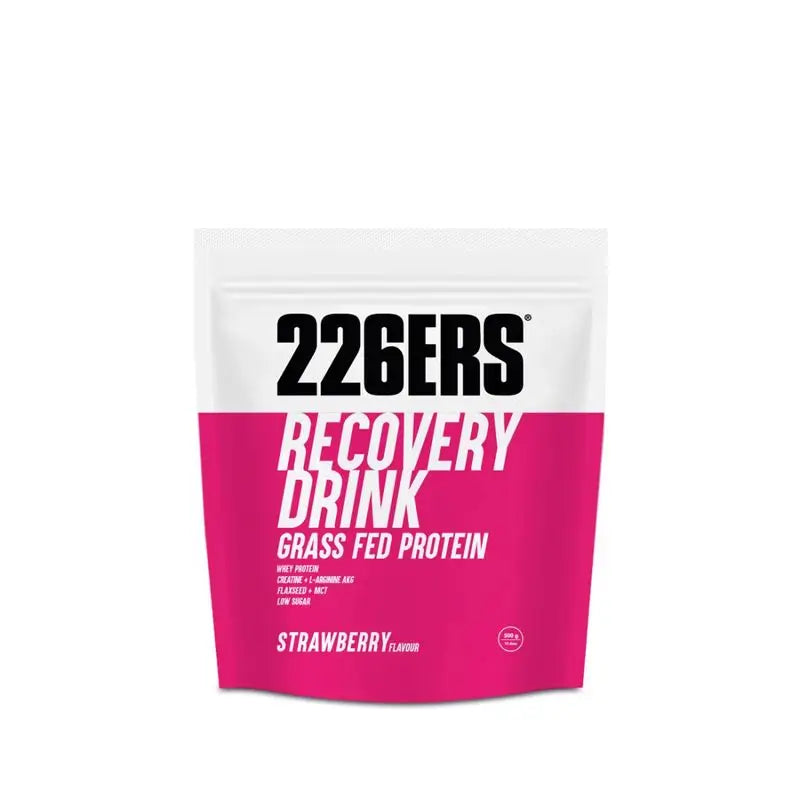 226Ers Recovery Drink Recuperador Muscular Fresa, 500 gr