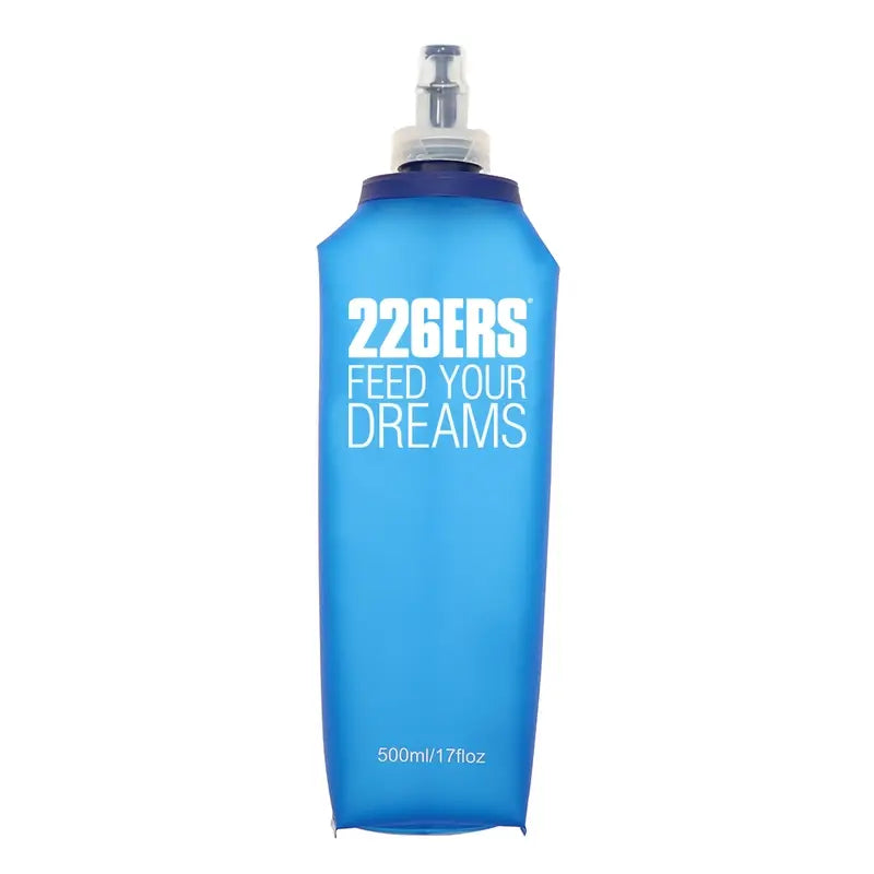 226Ers Frasco macio azul largo , 500 ml