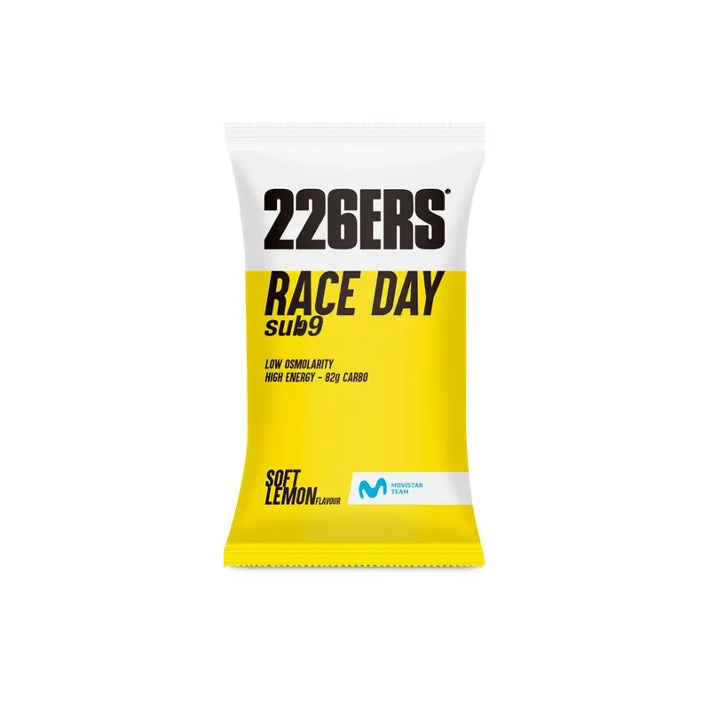 226Ers Sub9 Race Day - Bebida energética de limão, dose única, 87,5 g