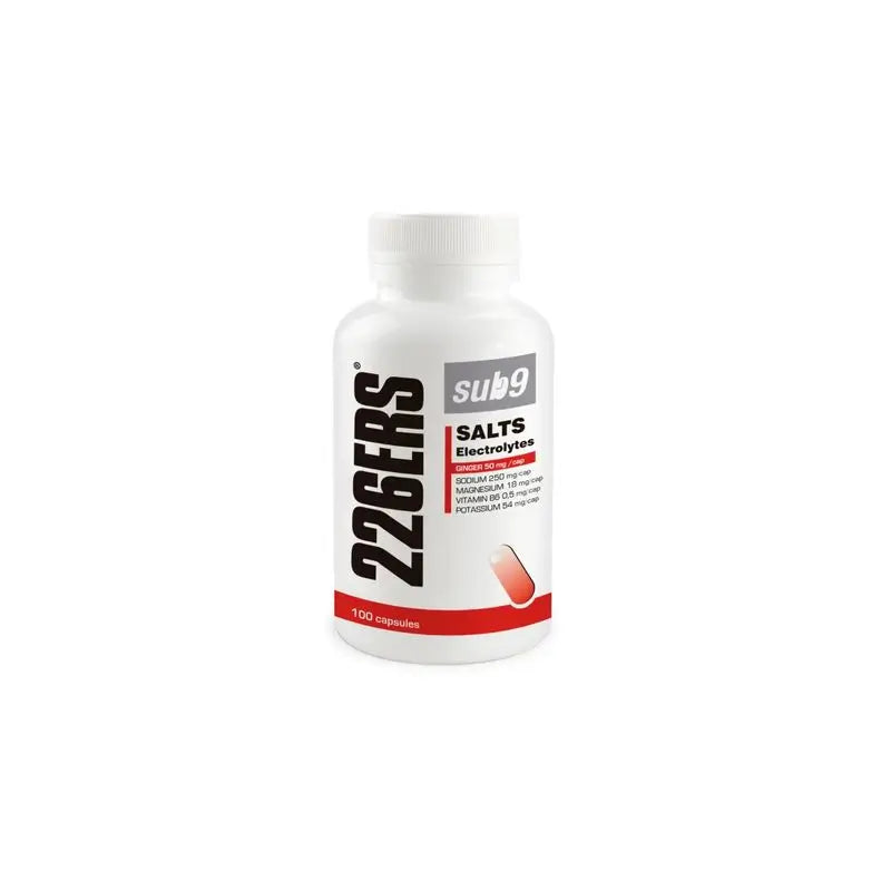 226Ers Sub9 Salts Electrolytes Sales Y Electrolitos Jengibre, 100 capsulas