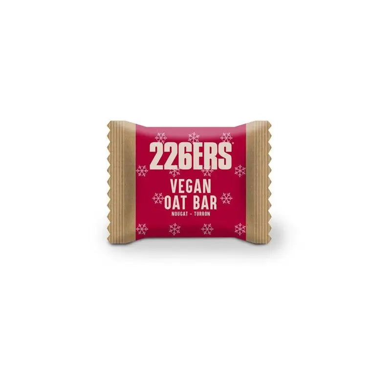 226Ers Vegan Oat Bar Barritas Energéticas Veganas De Avena Turrón, 50 gr