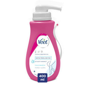 Veet Crema Depilatoria Piel Sensible 400 ml Dosificador