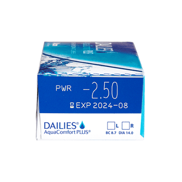 Dailies Aquacomfort Plus Daily Spherical Lenses , 30 unidades
