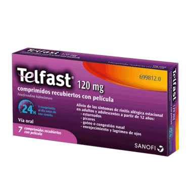 Telfast, 7 comprimidos
