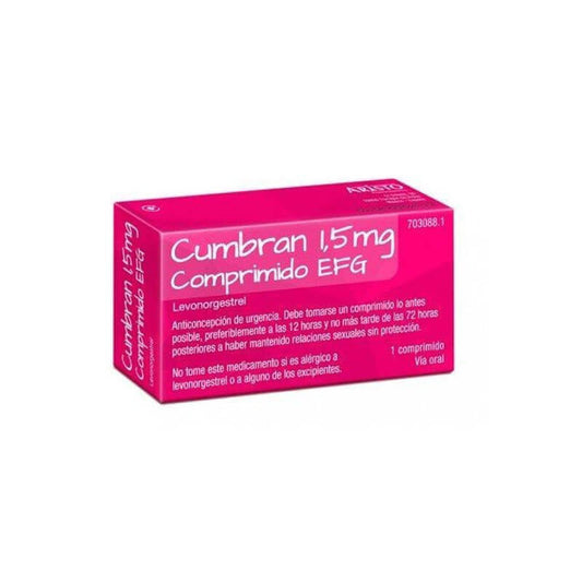 Cumbran EFG 1.5 mg 1 Comprimido