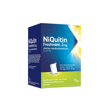 Niquitin Freshmint 2 mg, 100 Chicles