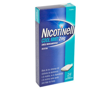 Nicotinell Cool Mint 2 mg 24 Chicles Medicamentosos