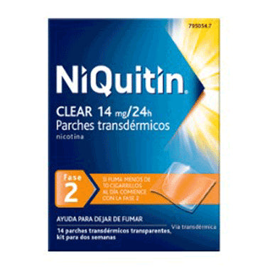 Niquitin Clear 14 mg, 14 Parches Transdérmicos