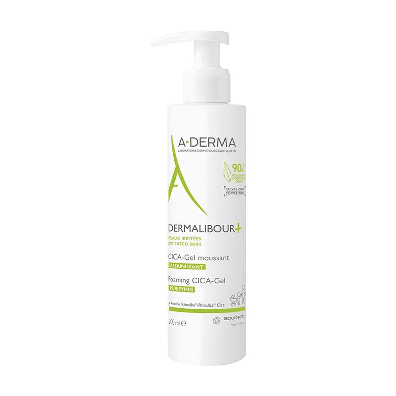 A-Derma Dermalibour+ Cica Gel Limpiador 200 ml