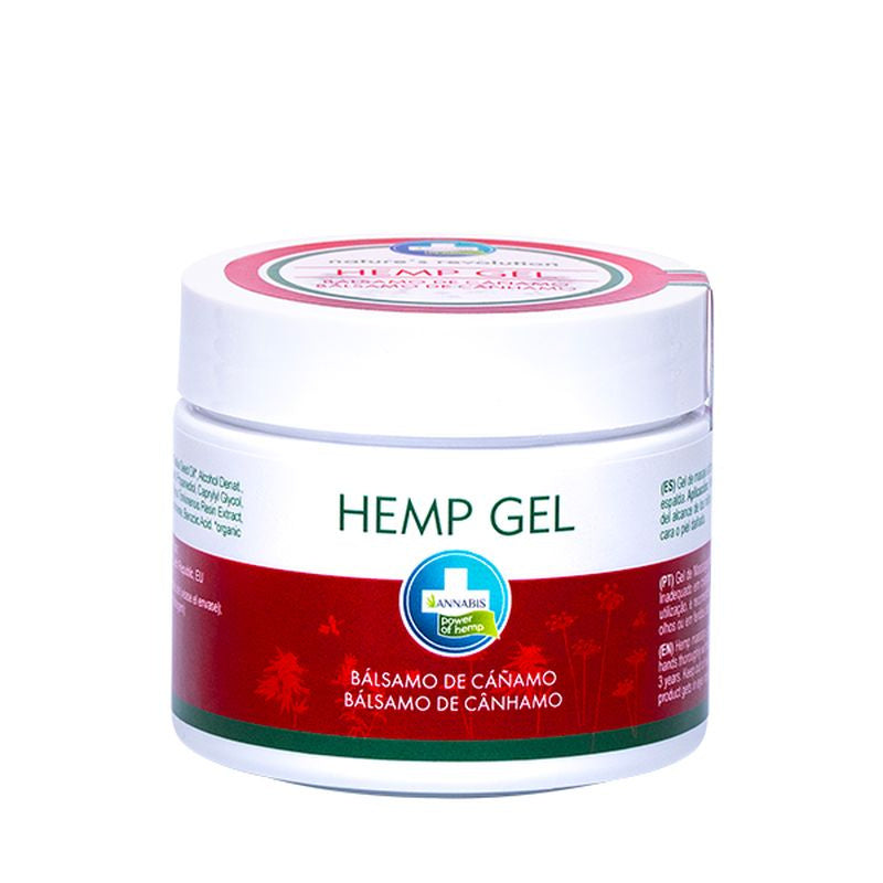 Hemp Gel · Gel De Cáñamo Natural Y Vegano Alivio Y Masaje , 330 ml