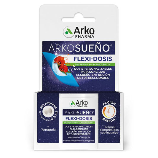 Arkopharma Arkosueño Flexi-Dose 60 Mini Comprimidos sublinguais