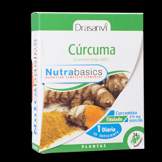 Drasanvi Curcuma Nutrabasicos, 24 cápsulas