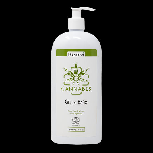 Drasanvi Gel Baño Cannabis Ecocert Bio, 500 ml