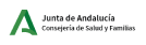 Logótipo do Consejería de Salud y Familias de la Junta de Andalucía que apoia Farmaciasdirect