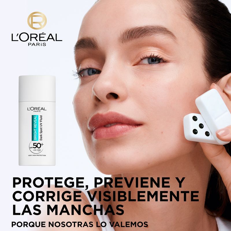 L'Oréal Paris Bright Reveal Fluido Hidratante Anti-Blemish Com Filtro Uv Spf50+ E Niacinamida