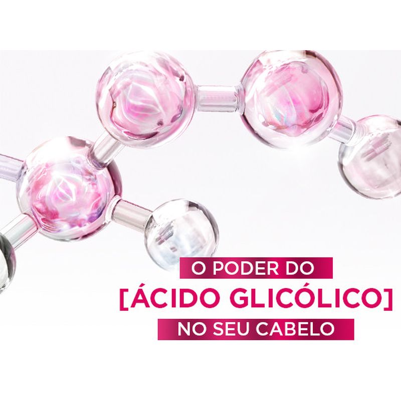 L'Oréal Paris Elvive Brilho Glicólico Champô com Ácido Glicólico Cabelo macio e brilhante