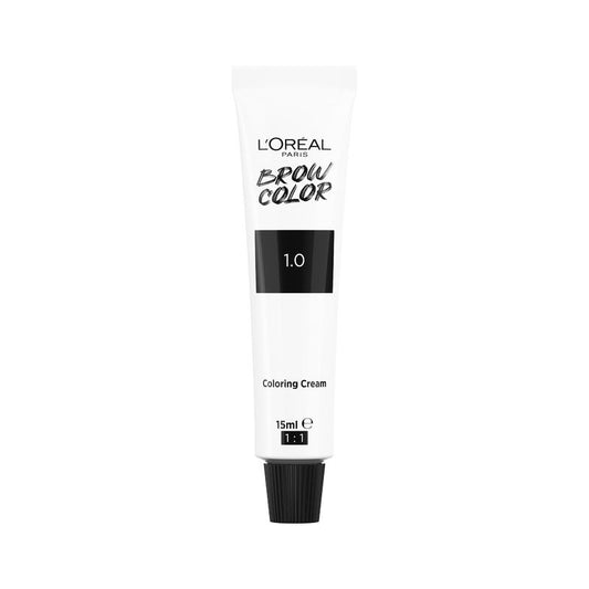 L'Oréal Paris Brow Colour Cor das Sobrancelhas Semi-Permanente 1.0 Preto