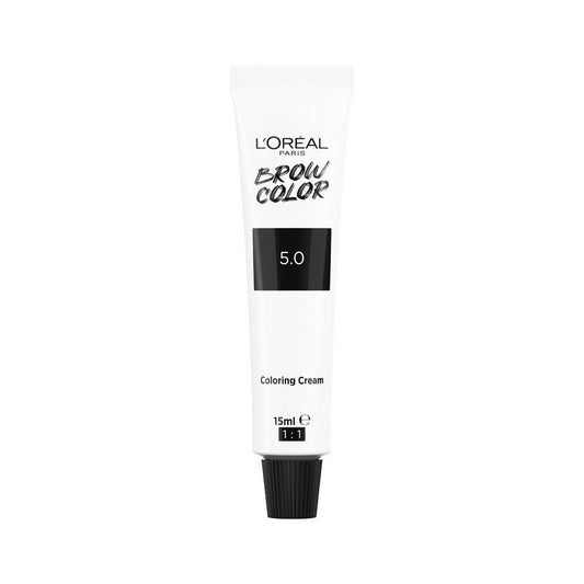 L'Oréal Paris Brow Colour Cor das Sobrancelhas Semi-Permanente 5.0 Brunette
