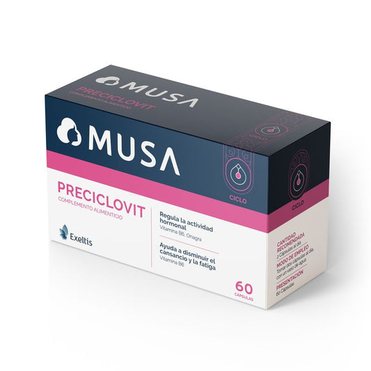Musa Preciclovit Pré-menstrual, 60 cápsulas