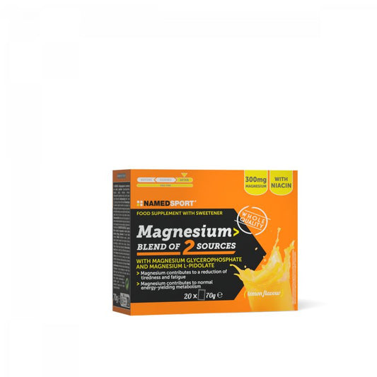 Named Sport Vitamins & Minerals Magnesium Blend Of 2 Sources , 1 caixa de 20 saquetas