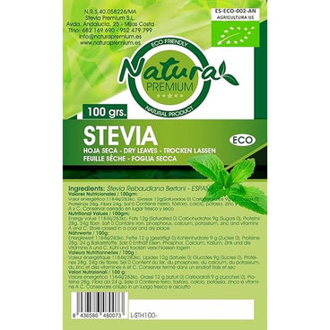 Natura Premium Stevia Dried Leaf Eco , 45 g