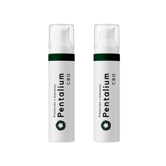 Pentalium Creme Anti-inflamatório CBD Dores musculares e articulares , 2x75 gramas