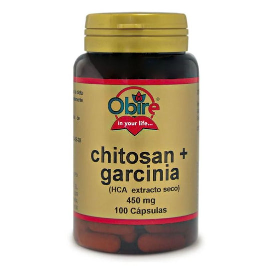 Obire Chitosan & Hca-Garcinia Ext Dry 450 Mg , 100 cápsulas