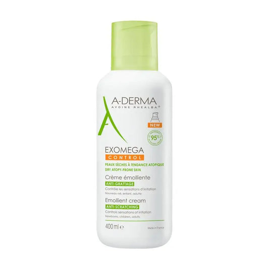 Aderma Exomega Control Crema Emoliente, 400 ml