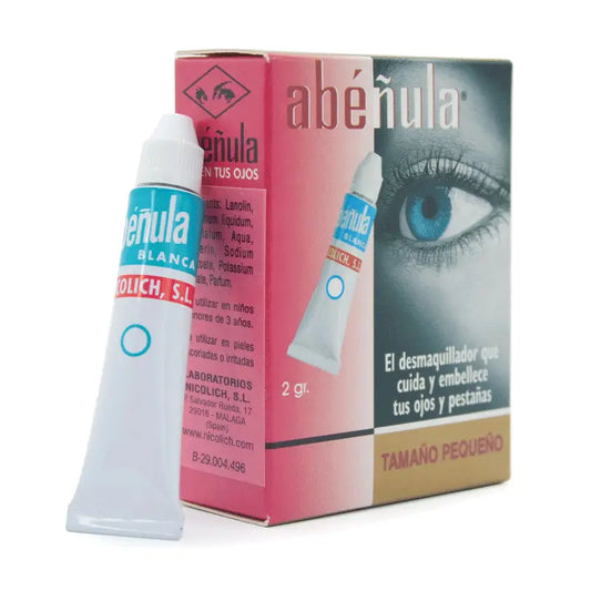 Abéñula Maquillaje Para Ojos Pequeño Color Blanco, 2 gr