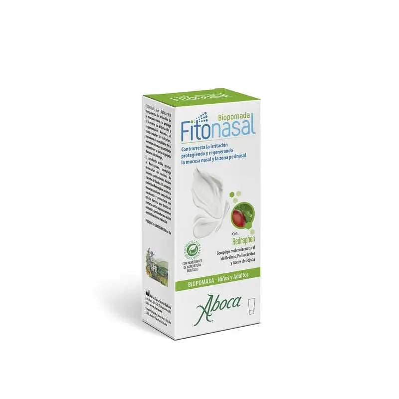 Aboca Fitonasal Biopomada Fitonasal Biopomada - Tubo de 10 Ml, Irritação Nasal, 10 ml