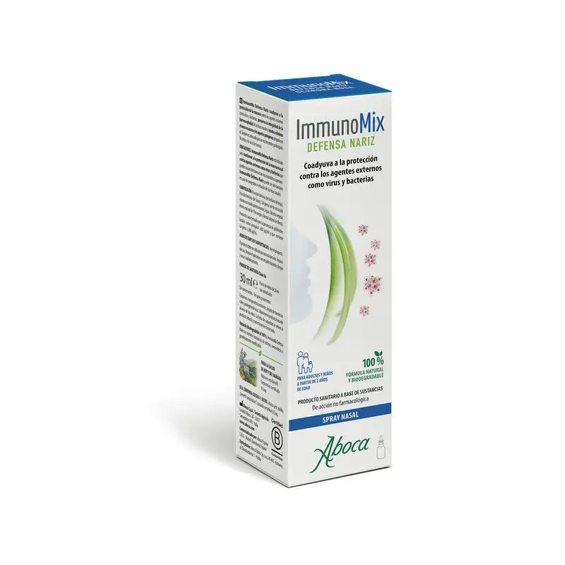 Aboca Immunomix Nose Defence Prevenir Infecções do Trato Respiratório e Proteção das Mucosas, Adultos e Crianças, 30 ml