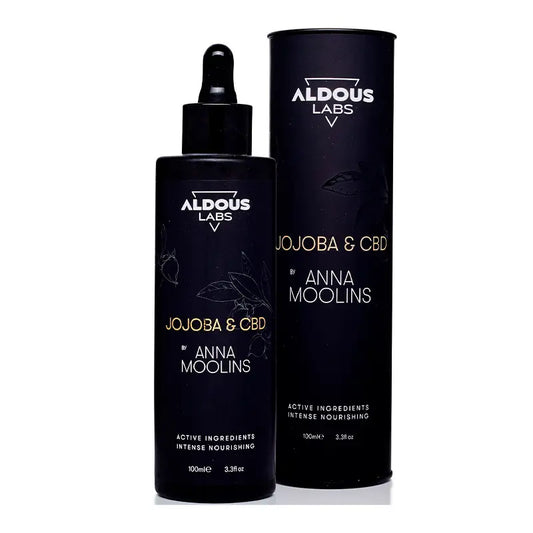 Aldous Labs Aceite de Jojoba 100% Puro Enriquecido con CBD