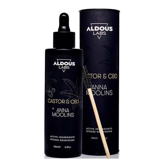 Aldous Labs Aceite de Ricino 100% Puro Enriquecido con CBD