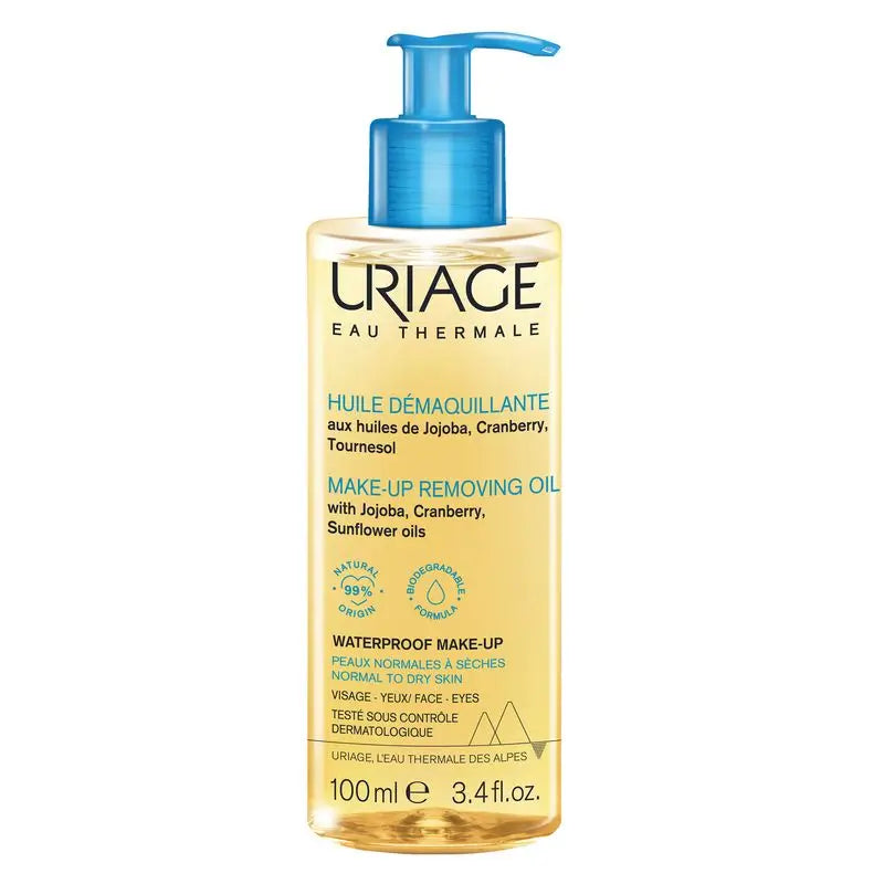 Óleo de Maquilhagem de Uriage Make-up Remover 100 ml