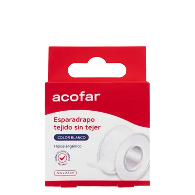 Acofar Esparadrapo Tejido S/Tejer 5X2,5C