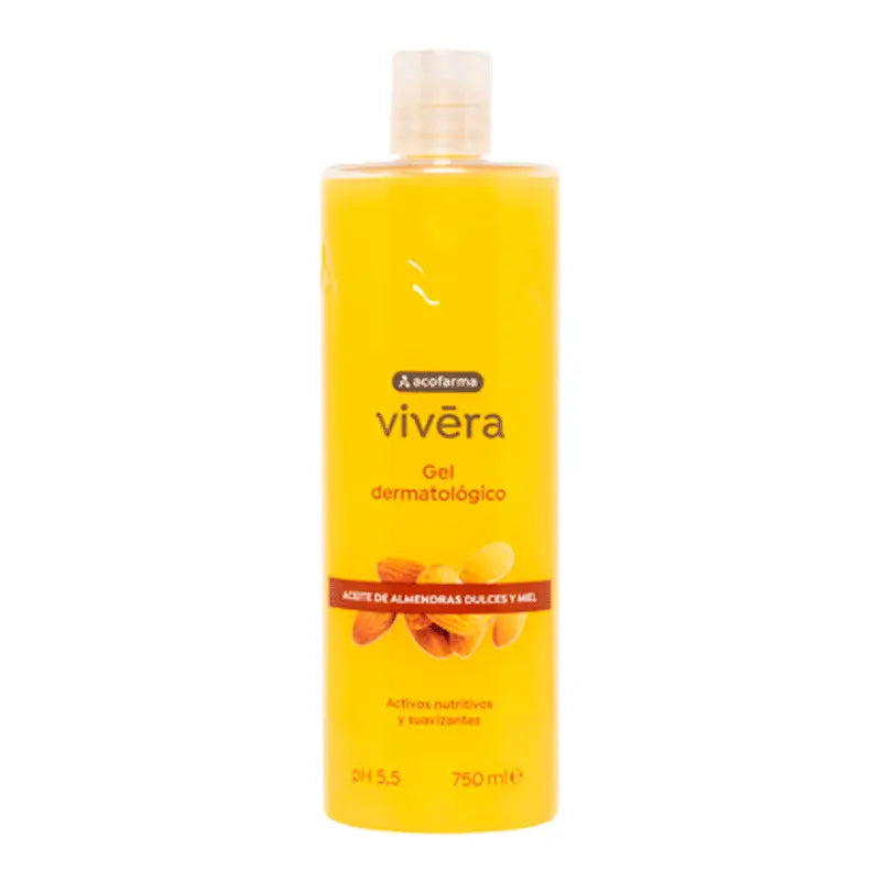 Acofarma Vivera Gel Aceite Almendras Dulces y Miel 750 ml