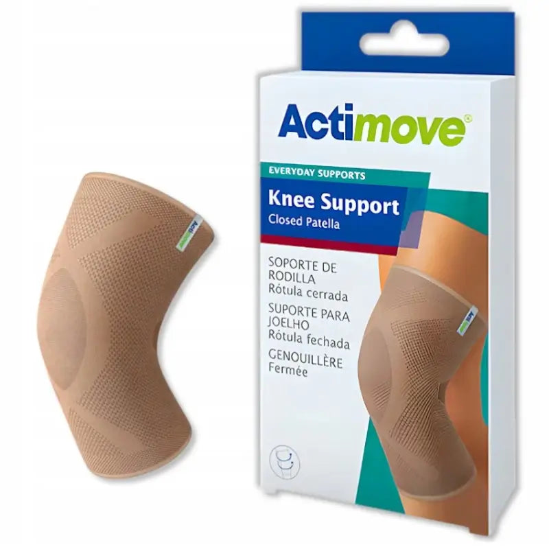 Joelheira elástica Actimove Bege Xl