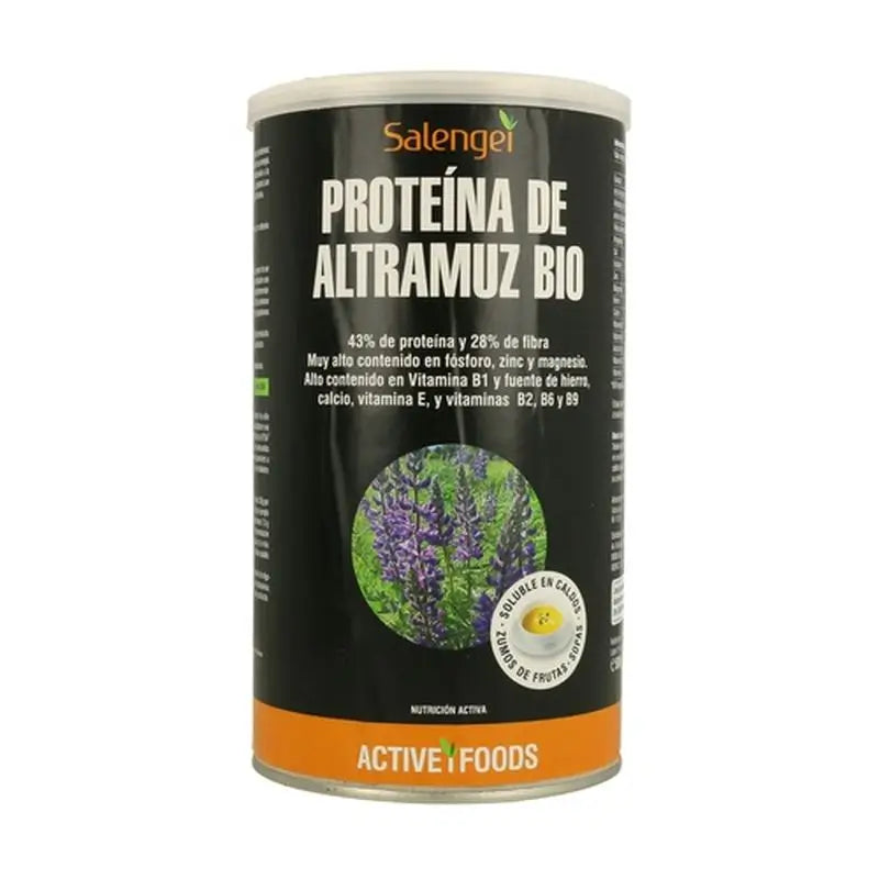 Proteína Orgânica de Tremoço em Pó da Active Foods 550Gr.