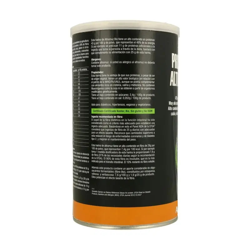 Proteína Orgânica de Tremoço em Pó da Active Foods 550Gr.