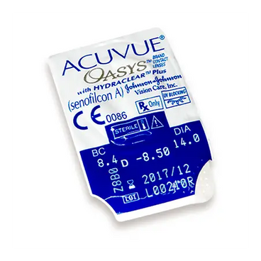 Lentes Acuvue Oasys, 6 unidades