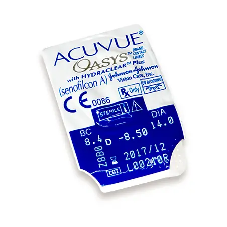 Lentes Acuvue Oasys, 6 unidades