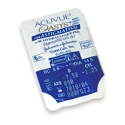 Acuvue Oasys Monthly Toric Lenses , 6 unidades