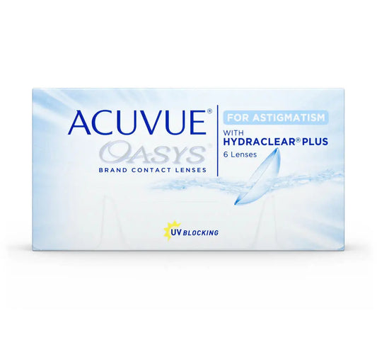 Acuvue Oasys Lentillas Tóricas Mensuales , 6 unidades